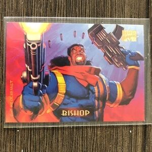 ’94 Marvel Masterpieces trading card: Bishop #4